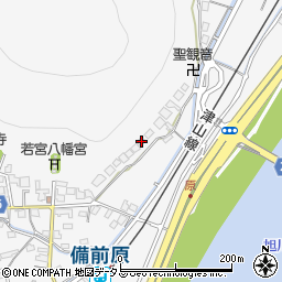 岡山県岡山市北区原910周辺の地図