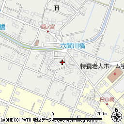 静岡県浜松市中央区雄踏町山崎3792周辺の地図