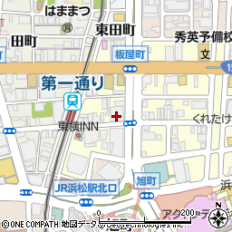株式会社ミニミニ静岡　浜松店周辺の地図