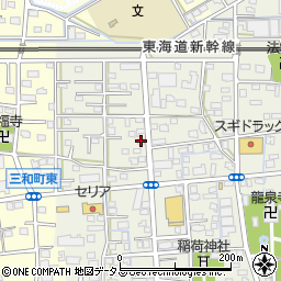 静岡県浜松市中央区飯田町792周辺の地図