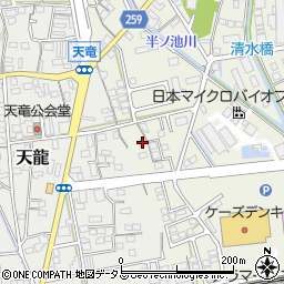 静岡県磐田市中泉1859-1周辺の地図
