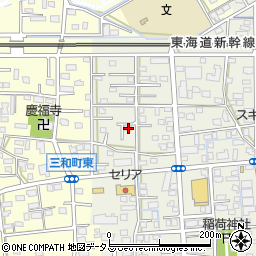 静岡県浜松市中央区飯田町788周辺の地図