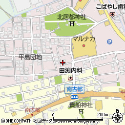 岡山県岡山市東区東平島1595-19周辺の地図