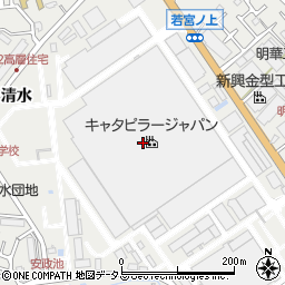 株式会社共栄社マナベ　明石営業所周辺の地図