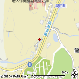大阪府大東市龍間1616-1周辺の地図
