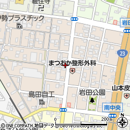 三重県津市幸町19-24周辺の地図