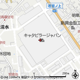 増田産業株式会社　明石工場周辺の地図