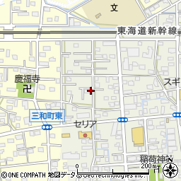 静岡県浜松市中央区飯田町787周辺の地図