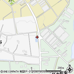 南栄揚水機場周辺の地図