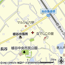兵庫県神戸市西区櫨谷町周辺の地図