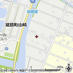 静岡県浜松市中央区雄踏町山崎3901周辺の地図
