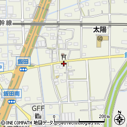 静岡県浜松市中央区飯田町1428周辺の地図