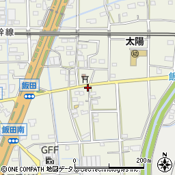 静岡県浜松市中央区飯田町1426周辺の地図