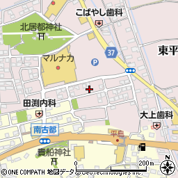 岡山県岡山市東区東平島1595-51周辺の地図