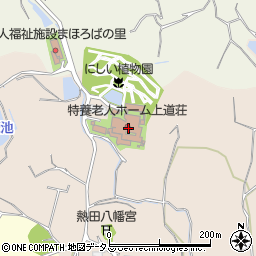 上道荘周辺の地図