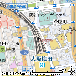 しゃぶ亭 阪急かっぱ横丁店周辺の地図