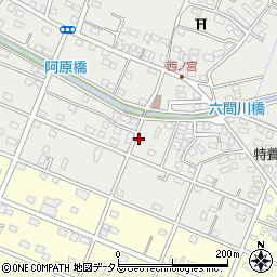 静岡県浜松市中央区雄踏町山崎3838周辺の地図