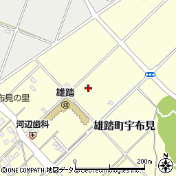 静岡県浜松市中央区雄踏町宇布見7341周辺の地図