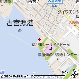 兵庫県加古郡播磨町古宮大東周辺の地図