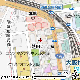 日本エスシー株式会社　大阪営業所周辺の地図
