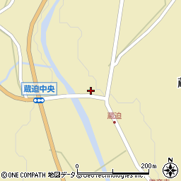 広島県山県郡北広島町蔵迫58周辺の地図