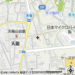 静岡県磐田市天龍365周辺の地図