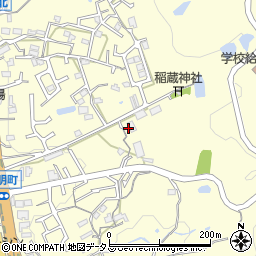 奈良県生駒市小明町488周辺の地図