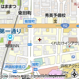 豊富な日本酒と海鮮 板屋町ダイニング 一 はじめ 浜松駅前店周辺の地図