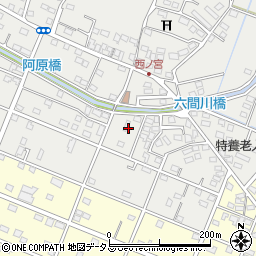 静岡県浜松市中央区雄踏町山崎3834周辺の地図