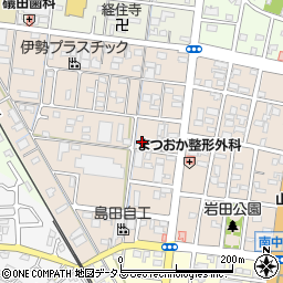 三重県津市幸町19-7周辺の地図