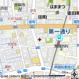 美甘医院周辺の地図
