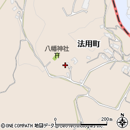 奈良県奈良市法用町205周辺の地図