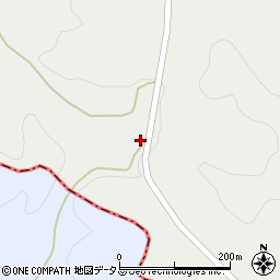 広島県神石郡神石高原町木津和36周辺の地図