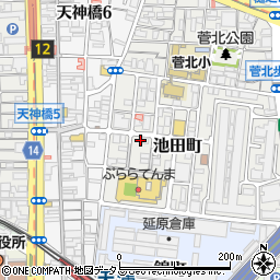 ホルモン小川商店周辺の地図