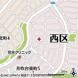 兵庫県神戸市西区井吹台東町5丁目66周辺の地図