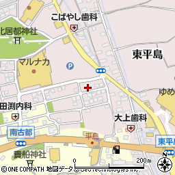 岡山県岡山市東区東平島1595-76周辺の地図