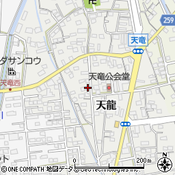 静岡県磐田市天龍306周辺の地図