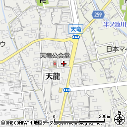 静岡県磐田市天龍337周辺の地図