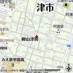 三重県津市柳山津興1476-5周辺の地図
