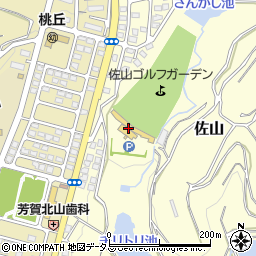 佐山ゴルフガーデン周辺の地図
