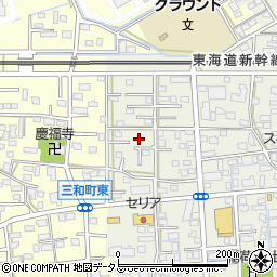 静岡県浜松市中央区飯田町772周辺の地図