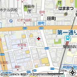 株式会社帝国データバンク　浜松支店周辺の地図