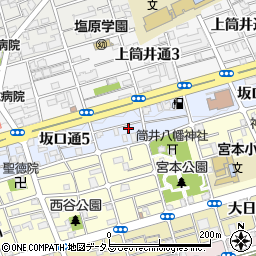新村アパート周辺の地図