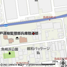 兵庫県神戸市東灘区魚崎浜町35周辺の地図