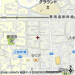 静岡県浜松市中央区飯田町773周辺の地図