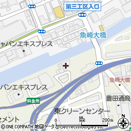 中谷倉庫周辺の地図