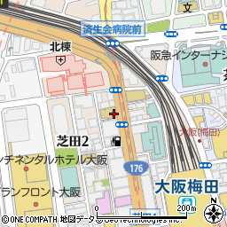 東進衛星予備校　阪急梅田駅前校周辺の地図