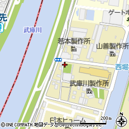 丸島町福祉会館周辺の地図