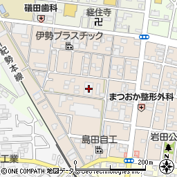 三重県津市幸町20-33周辺の地図