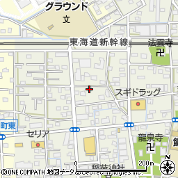 静岡県浜松市中央区飯田町715周辺の地図